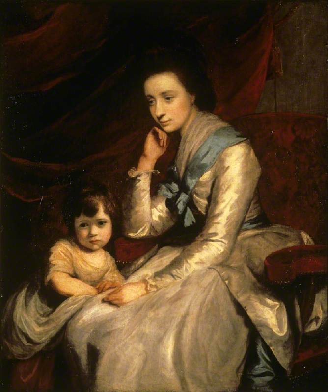 The Honourable Theresa Robinson (1744–1775), Mrs Parker, And Her Son, John Parker Iii (1772–1840), Later 1st Earl Of Morley — Sir Joshua Reynolds