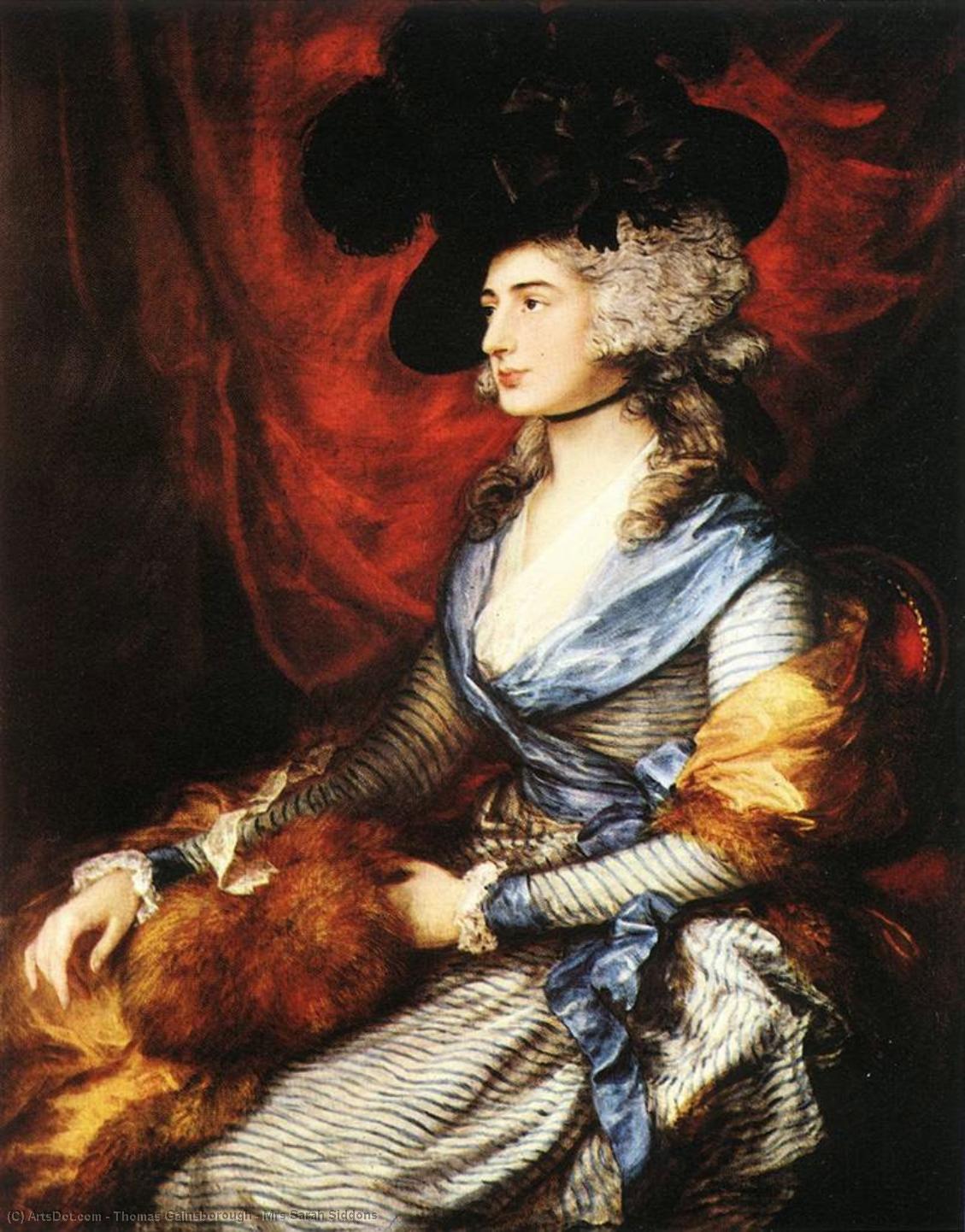 Mrs Sarah Siddons — Гейнсборо