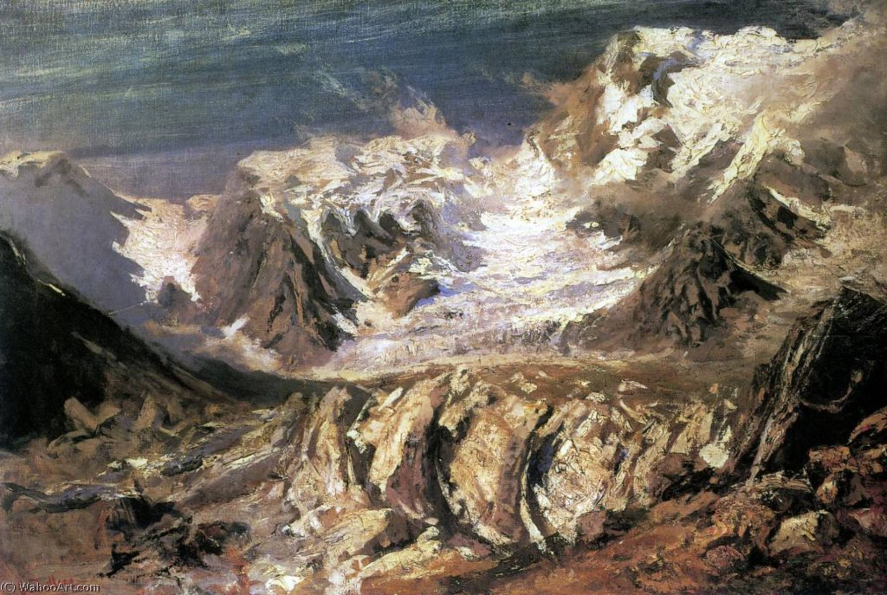 Glacier Macugnaga — Cesare Tallone