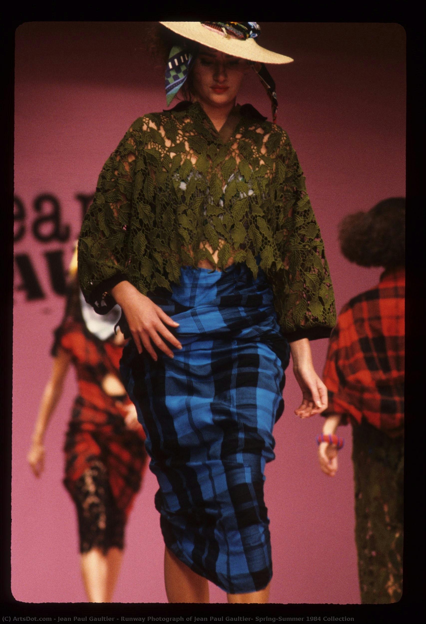 Runway Photograph Of Jean Paul Gaultier, Spring/summer 1984 Collection — Jean Paul Gaultier