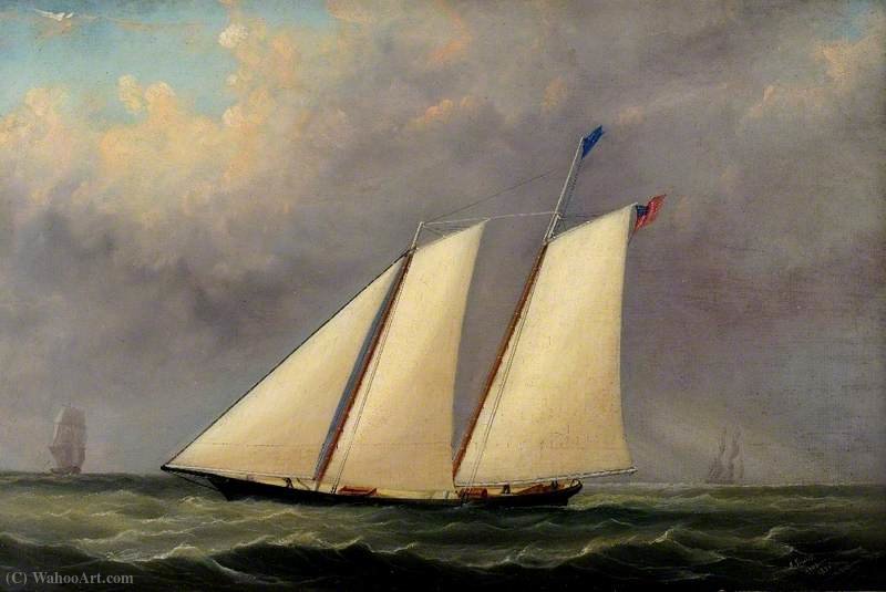 The Yacht 'america' — Arthur Wellington Fowles