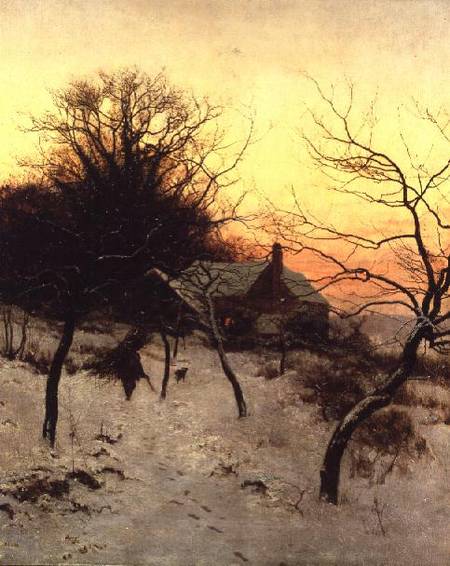 Mid-winter At Abinger Hammer — Эдвард Уилкинс Уэйт