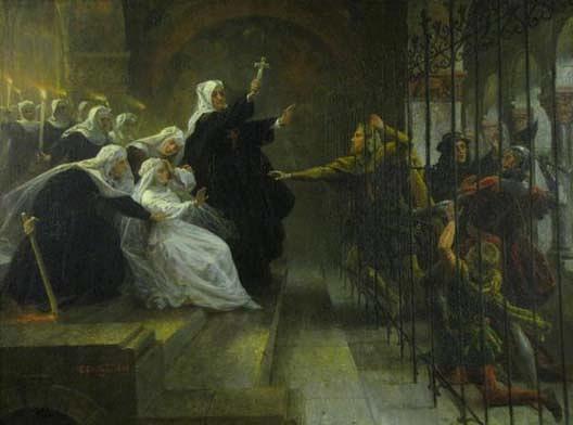 The Bride Of Christ, (painting) — Emanuel Gottlieb Leutze