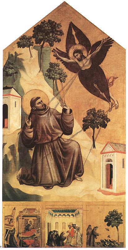 Die Stigmata Des Heiligen Franziskus — Giotto Di Bondone