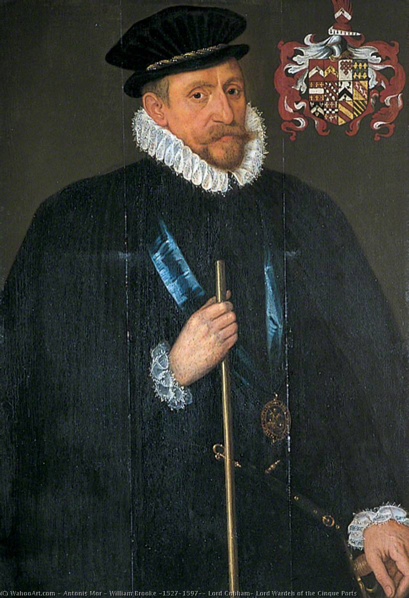 William Brooke (1527–1597), Lord Cobham, Lord Warden Of The Cinque Ports — Antonis Mor