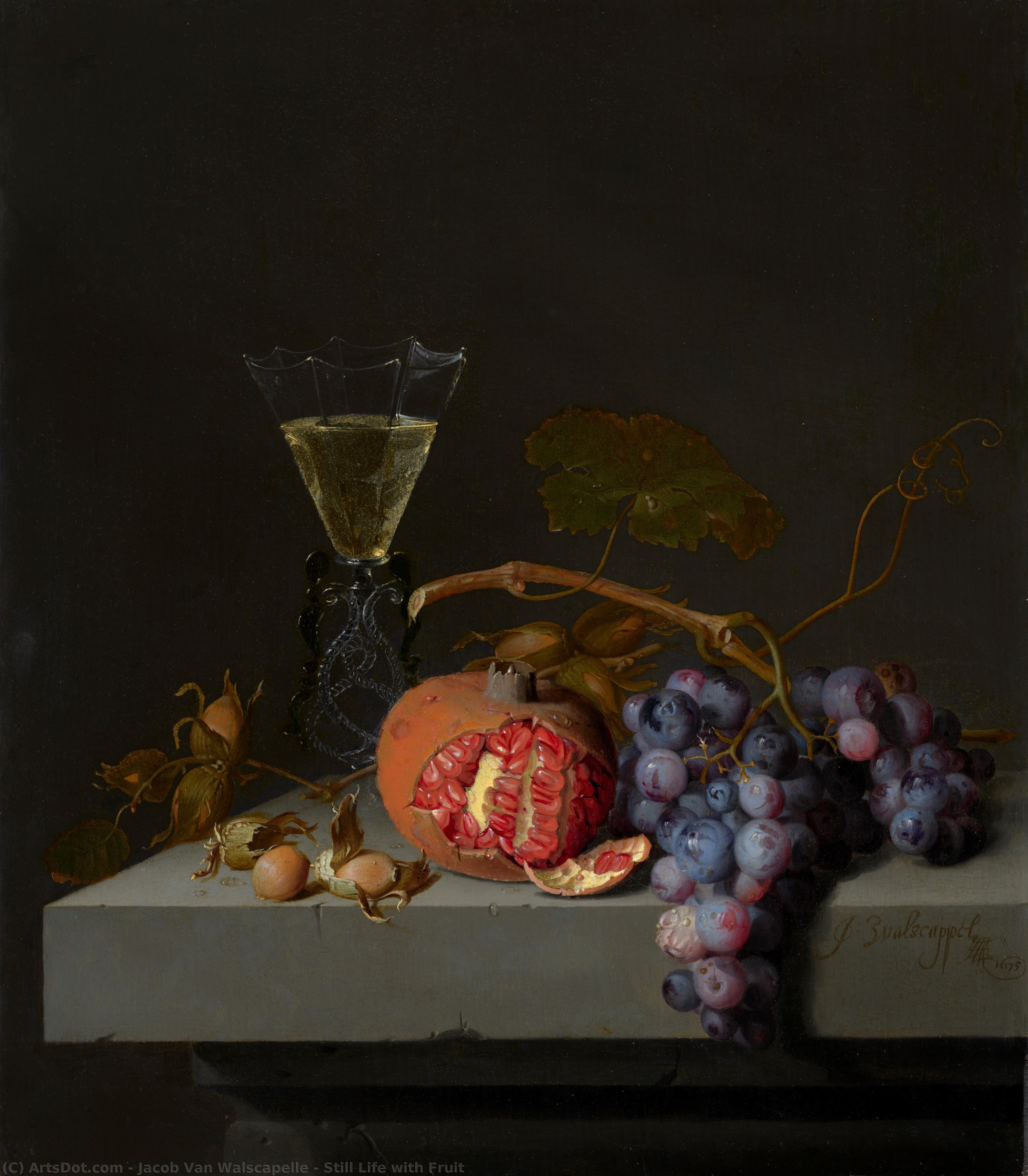 Still Life With Fruit — Jacob Van Walscapelle