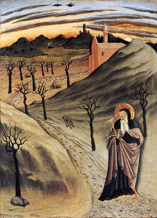St Anthony Tempted By Gold — Master Of The Osservanza