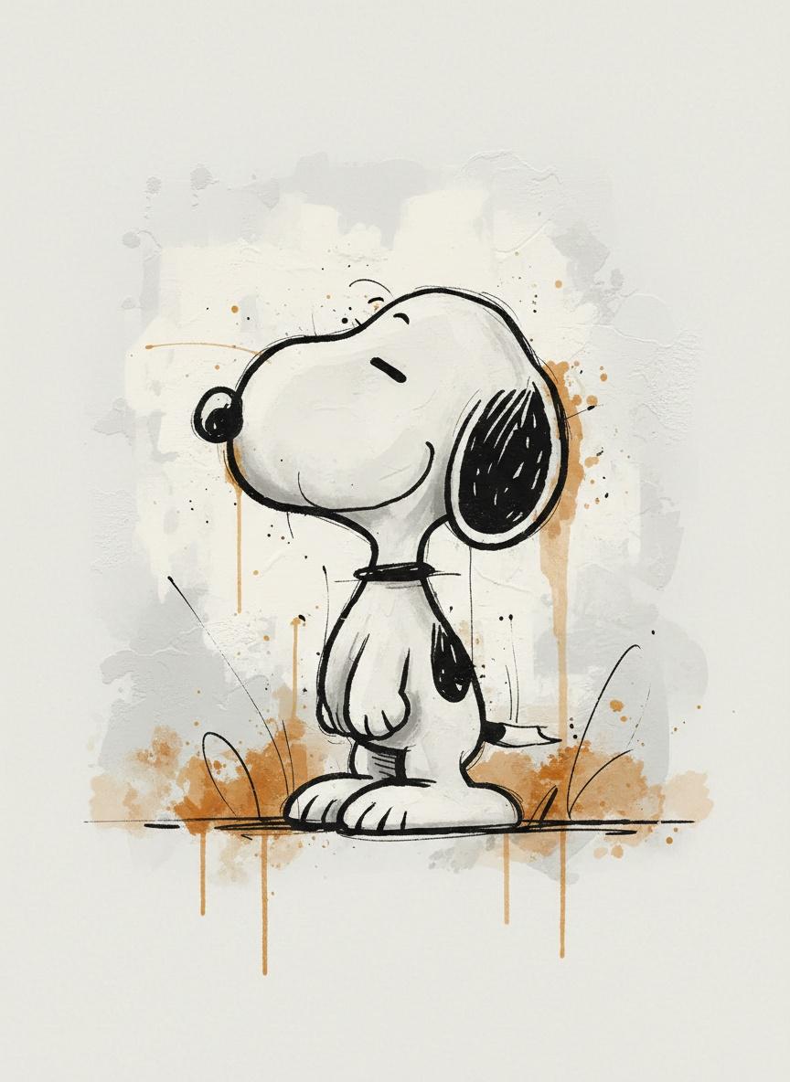 Ephemeral Nostalgia: A Monochromatic Study In Sepia Ink And Organic Fluidity — Laurent Charpentier