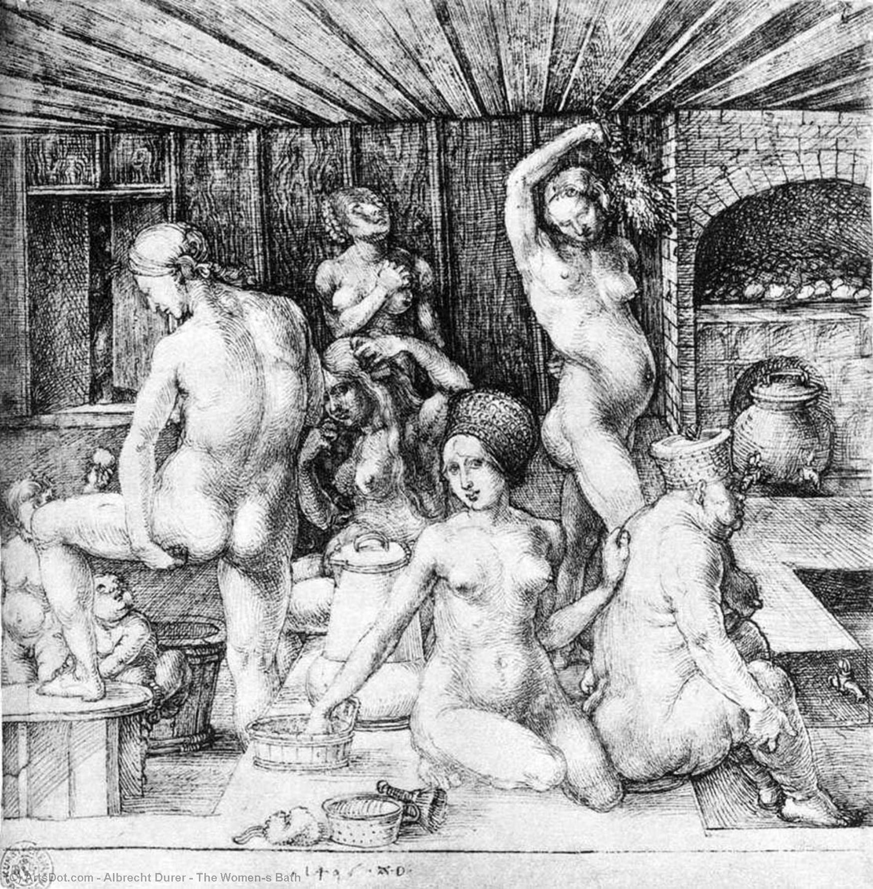 The Women's Bath — Albrecht Dürer
