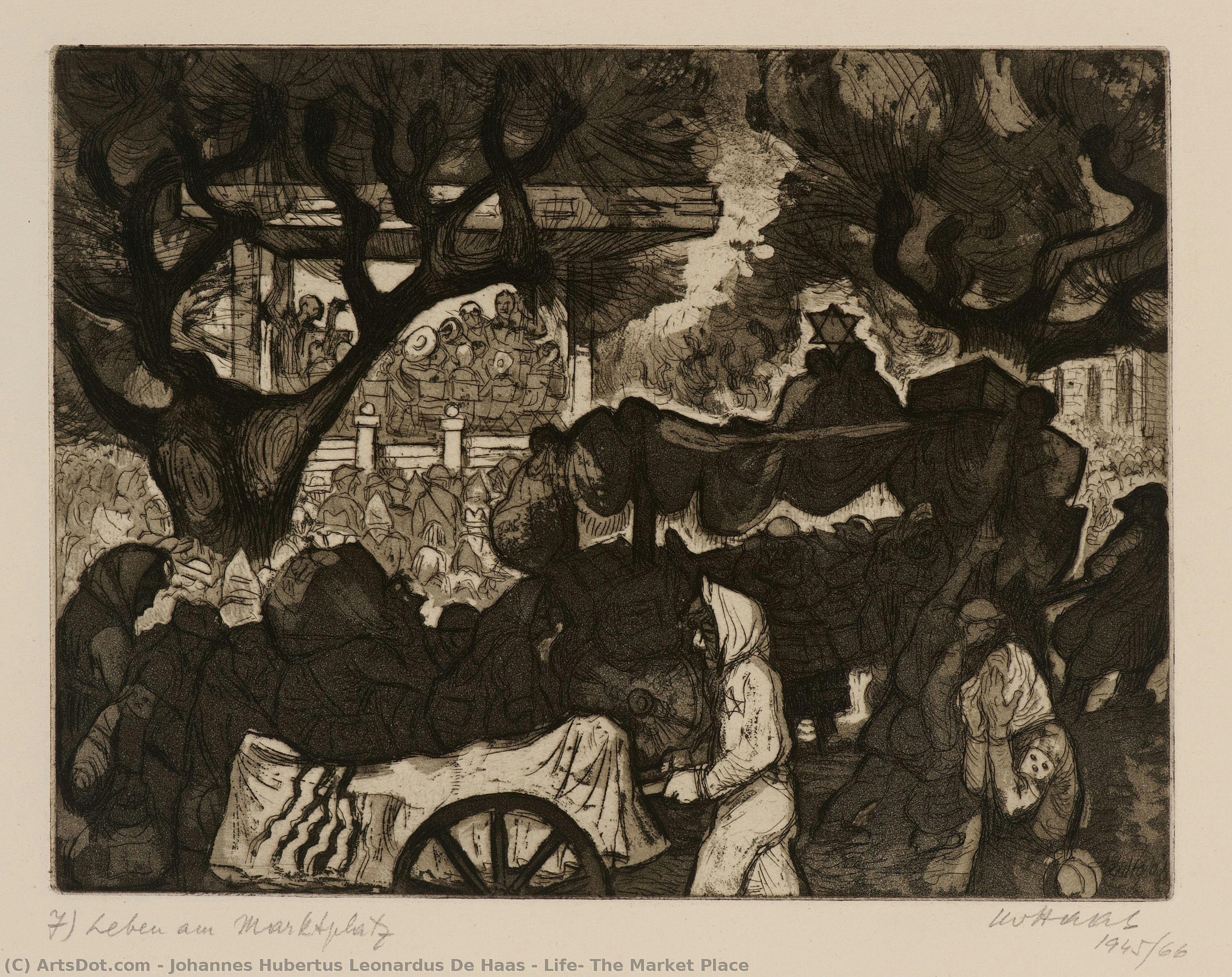 Life, The Market Place — Johannes Hubertus Leonardus De Haas