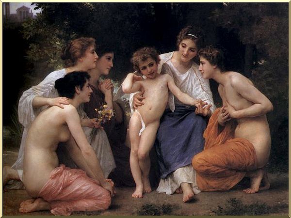 Admiration — William-adolphe Bouguereau