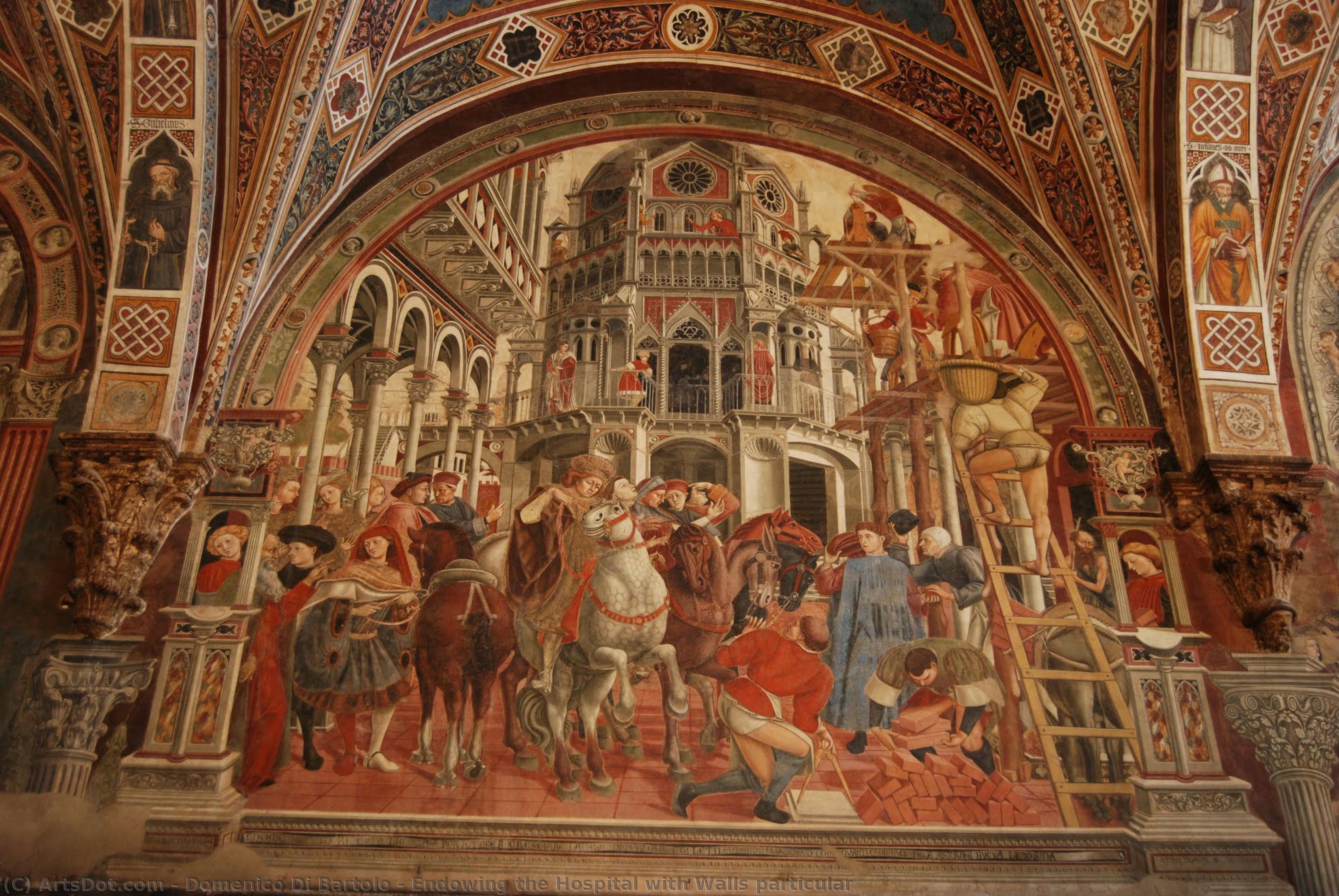 Endowing The Hospital With Walls Particular — Domenico Di Bartolo