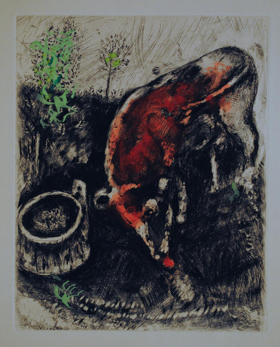 Die Frösche, Die Groß Werden Wollte Wie Das Ochsen — Marc Chagall