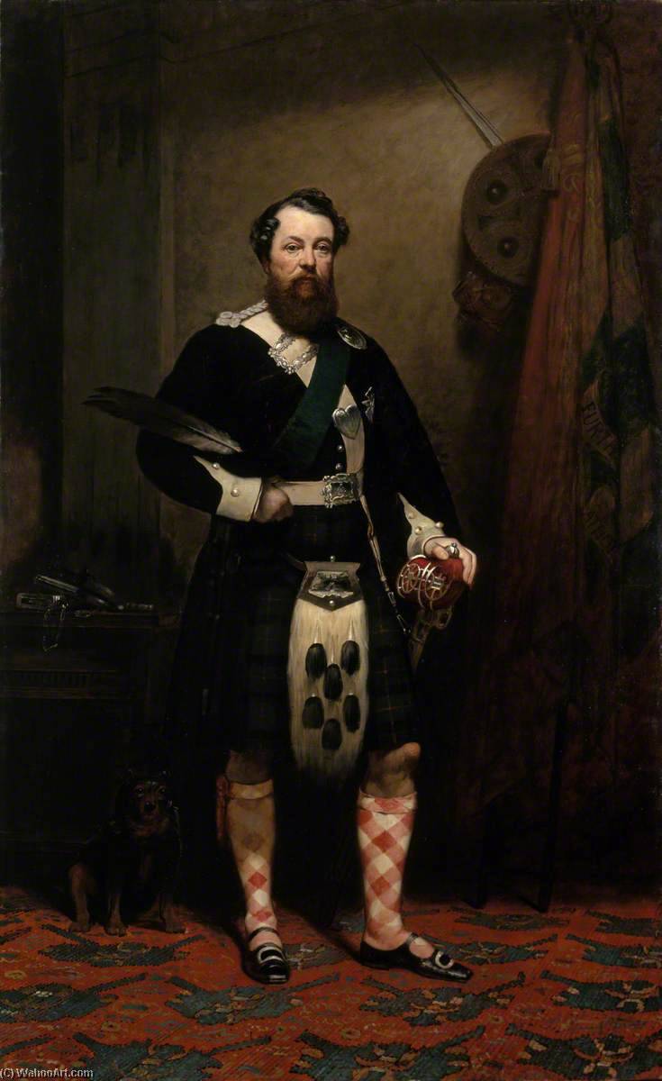 George Augustus Frederick Murray (1814–1864), 6th Duke Of Atholl — John Maclaren Barclay