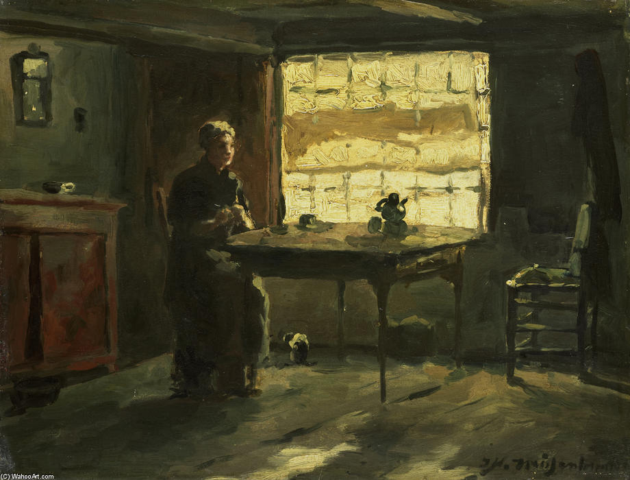 Farm Interior — Ян Hendrik Вейссенбрюх