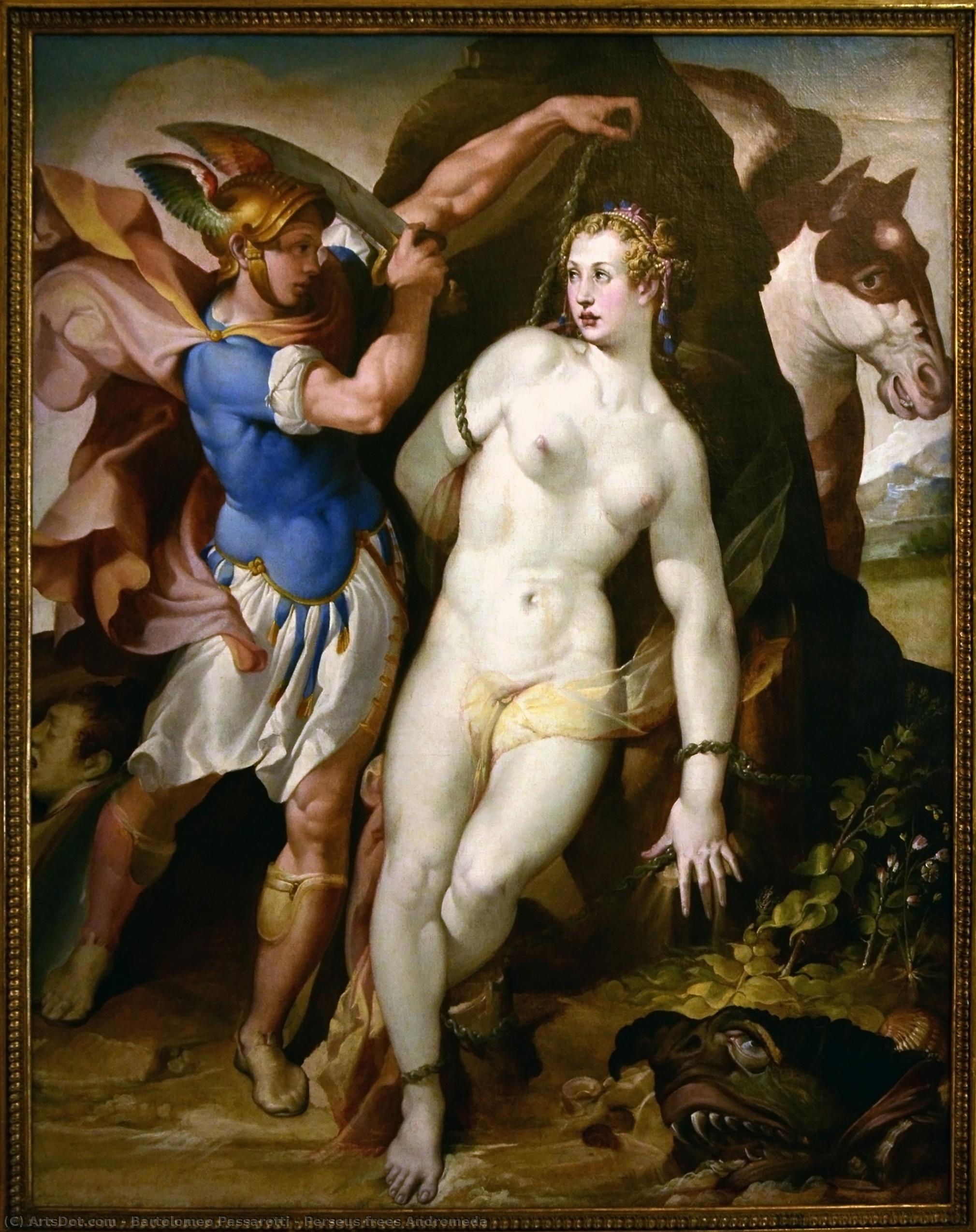Perseus Frees Andromeda — Bartolomeo Passarotti