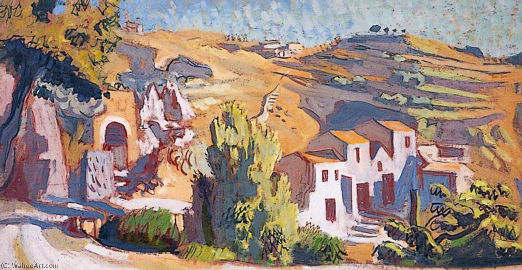 Meditteranean Landscape — Hans Feibusch