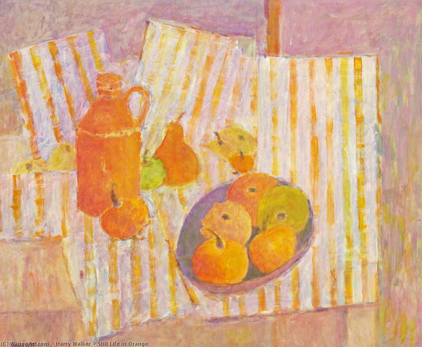Still Life In Orange — Harry Walker