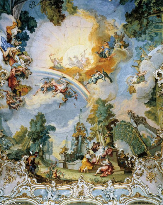 The Nymph, As Symbol Of Nymphenburg — Johann Baptist Zimmermann