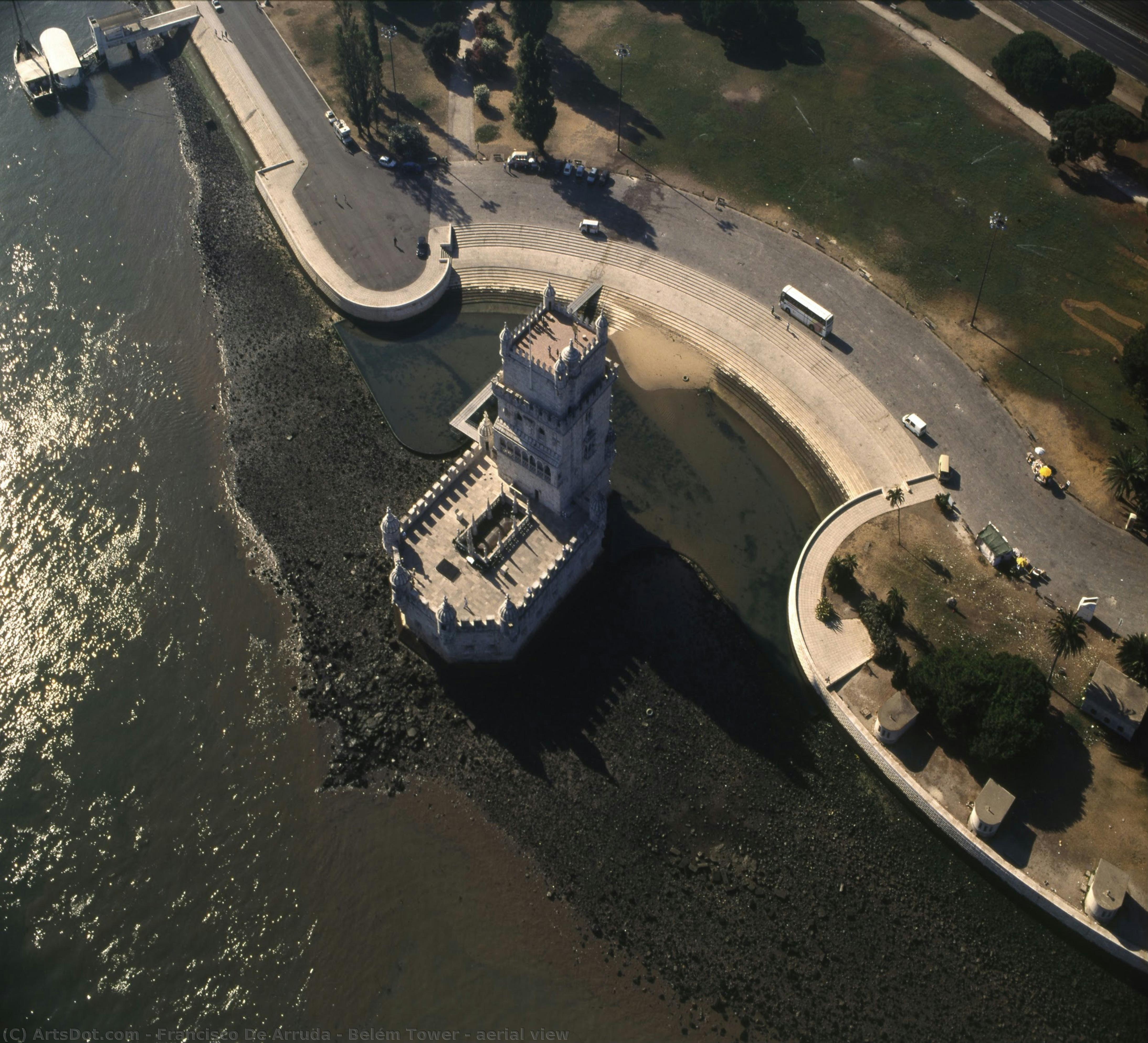 Belém Tower - Aerial View — Francisco De Arruda
