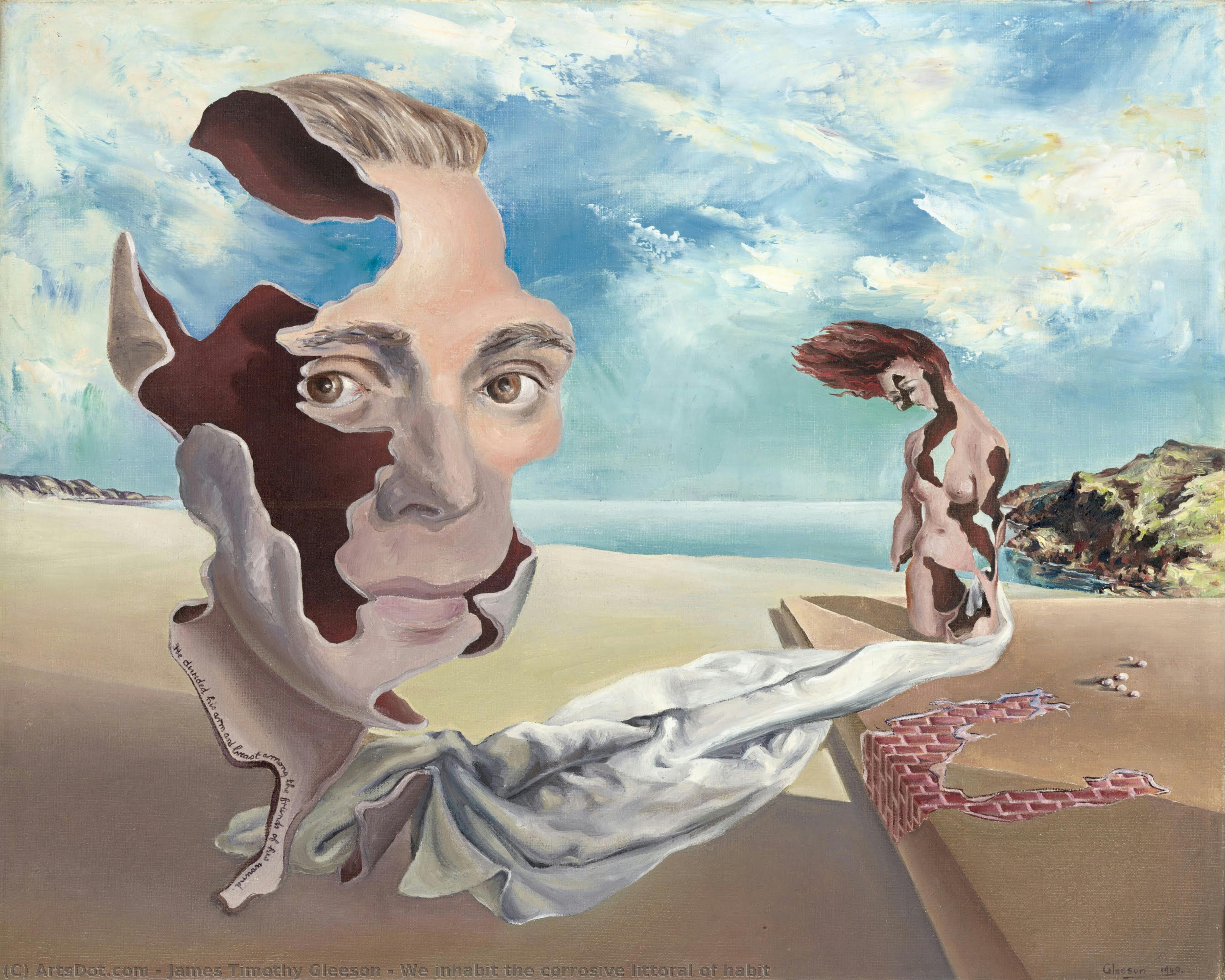 We Inhabit The Corrosive Littoral Of Habit — James Timothy Gleeson