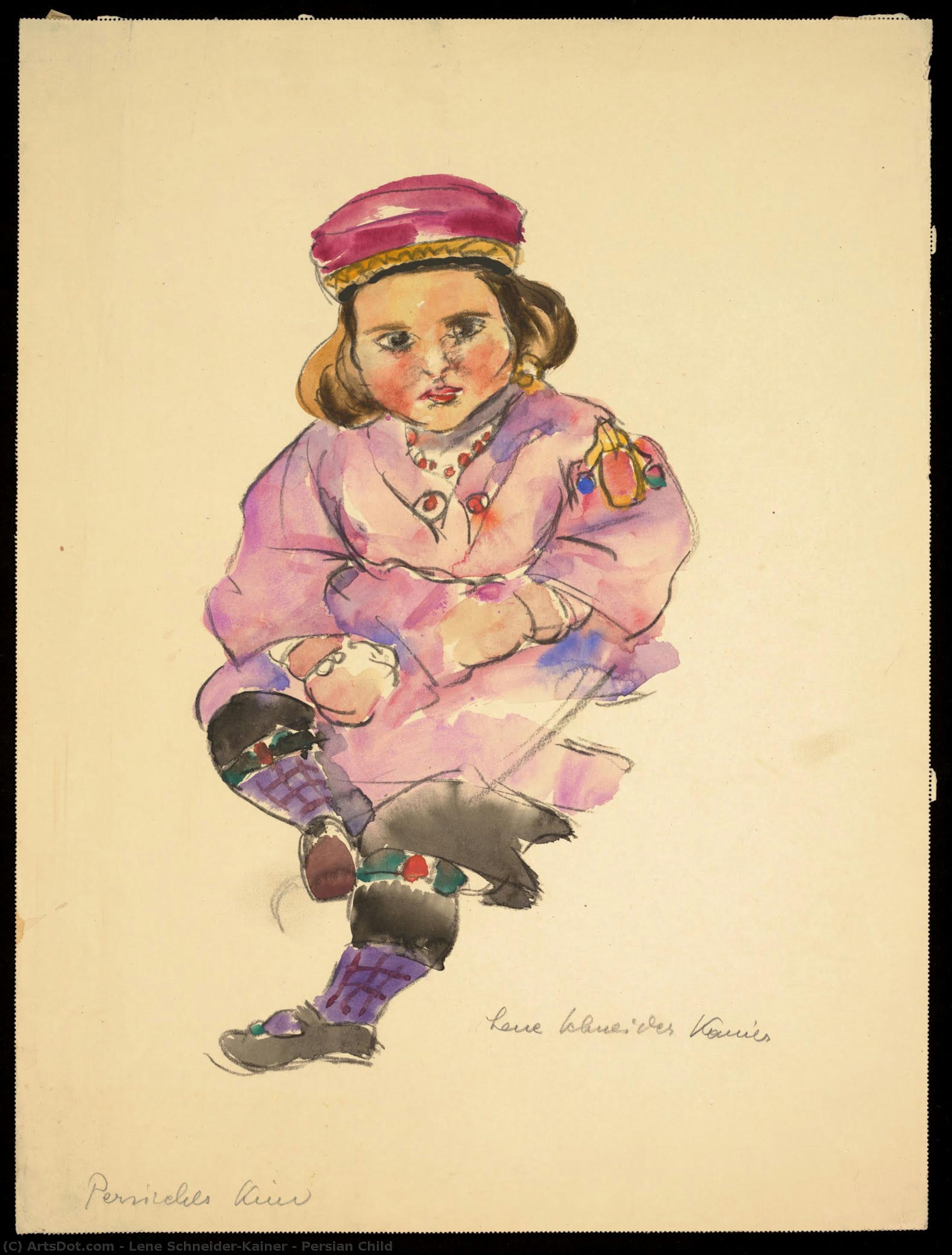 Persian Child — Lene Schneider-kainer