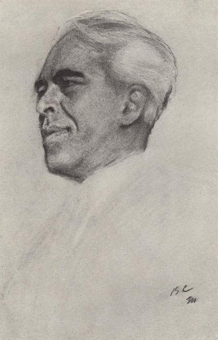 Portrait Of Konstantin Stanislavski — Valentin Alexandrovich Serov