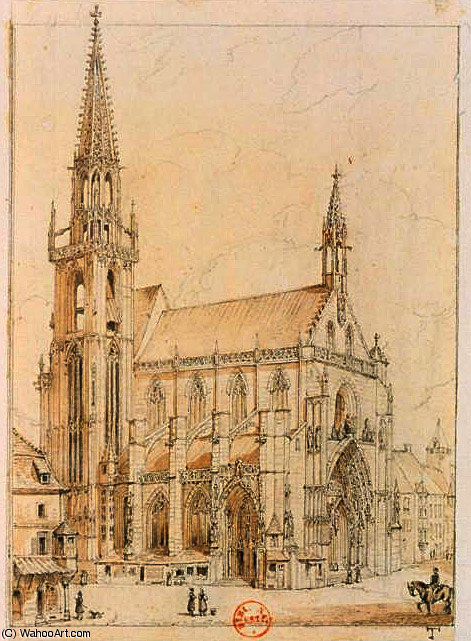Eglise De Thann. Haut-rhin — Adrijan Dozat