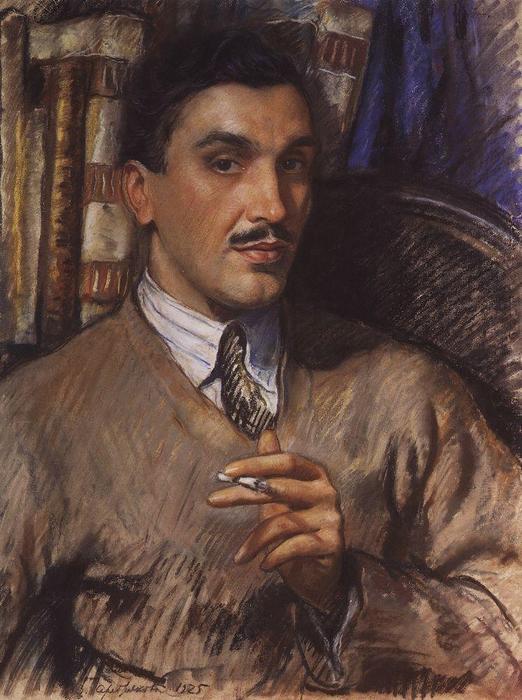 Portrait Of Architect A. J. Beloborodov — Zinaida Serebriakova