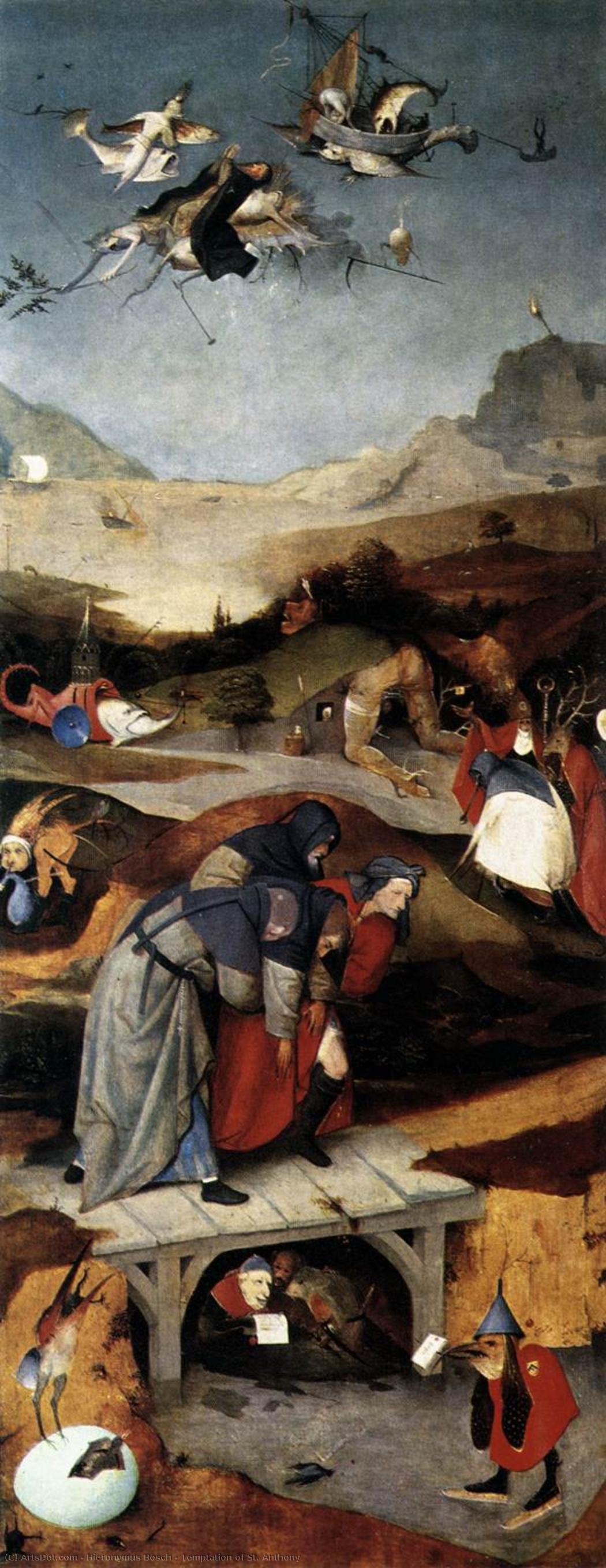 Temptation Of St. Anthony — Hieronymus Bosch