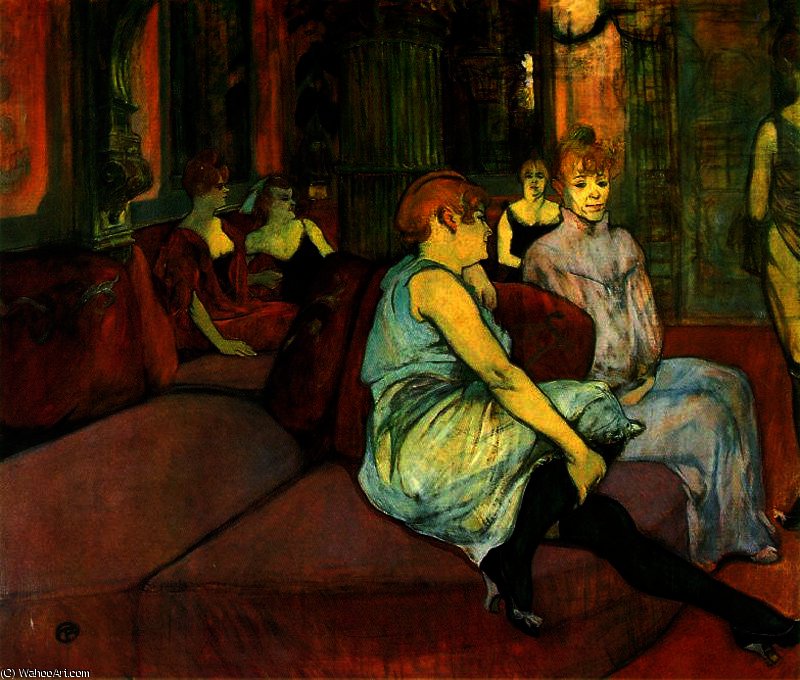 In The Room Of Rue Des Moulins — Enri Tuluz Lotrek