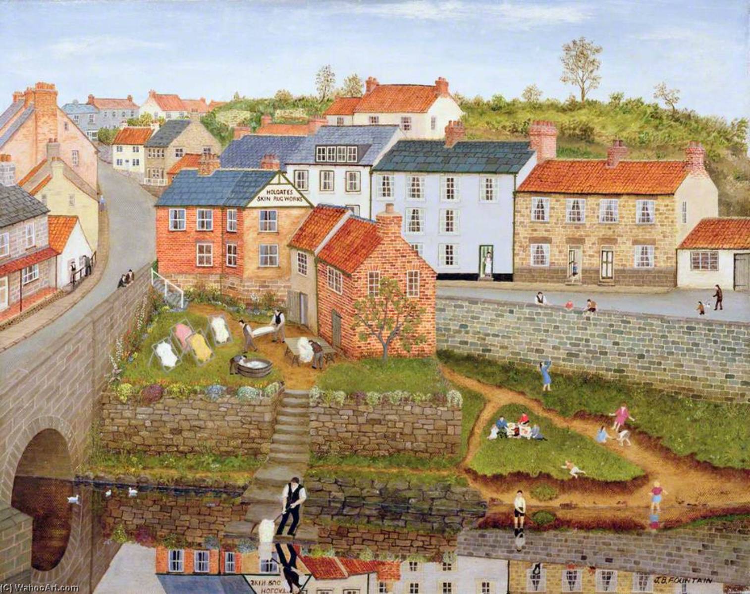 Holgate's Skin Works — Joseph Baker Fountain