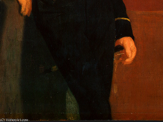 Achille De Gas En El Uniforme De Un Cadete, Detallé 4, - (18) — Hilaire-germain-edgar Degas