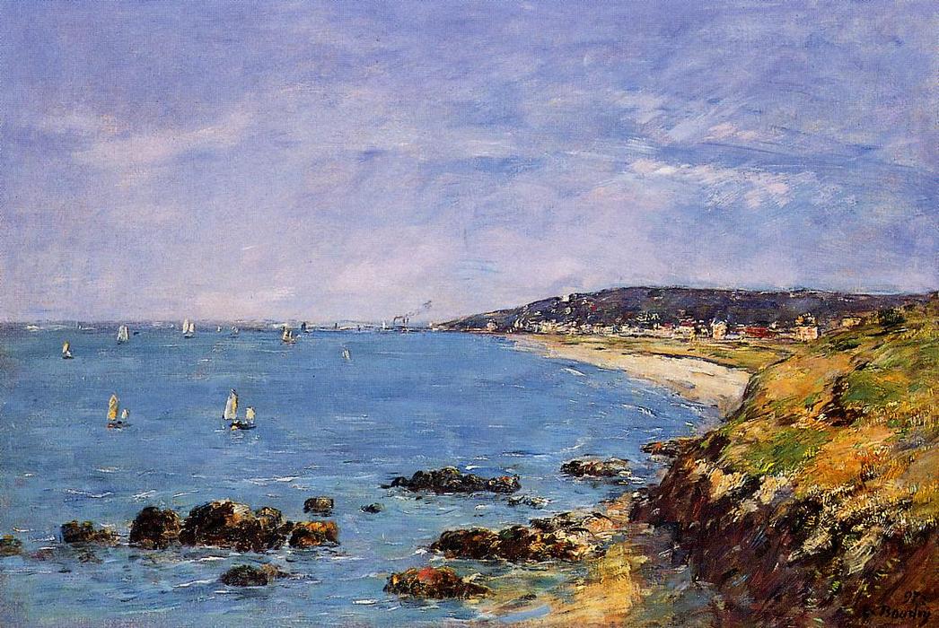 Trouville, View From The Heights — Eugène Louis Boudin