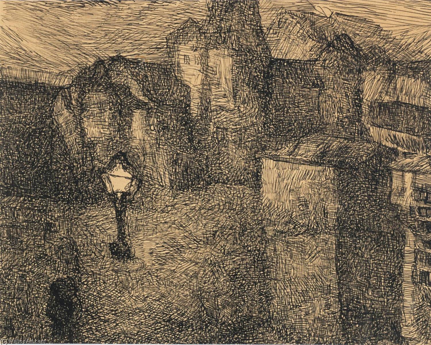 Ville La Nuit — Louis Soutter