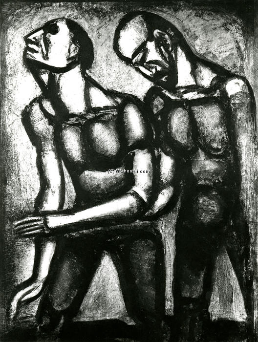 The Blind Man Sometimes Consoles The Light — Georges Rouault