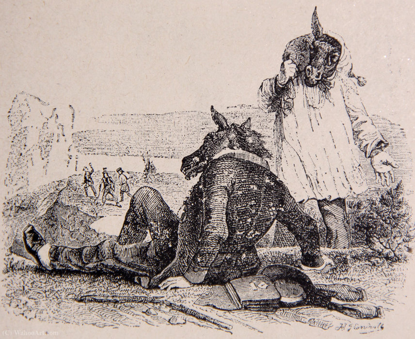 Illustrations Of La Fontaine's Fables. — Jean Jacques Grandville