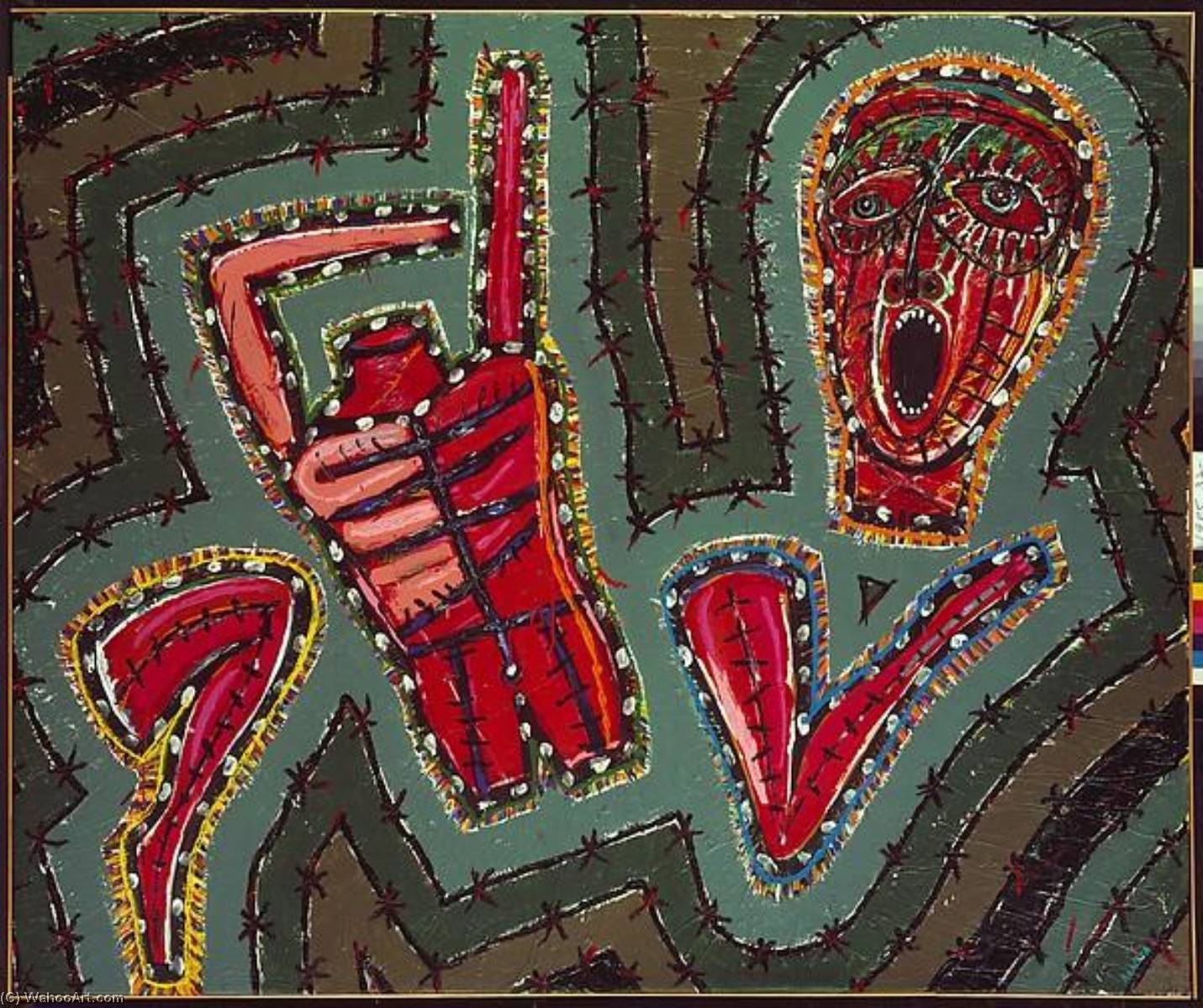 The Dance Of Latin America — Luis Cruz Azaceta