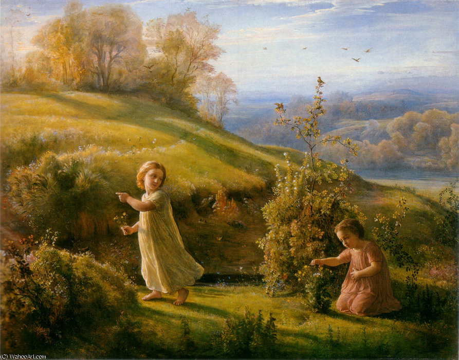 Le Poeme De L Ame 4 Le Printemps — Anne François Louis Janmot
