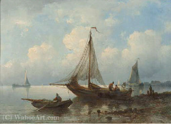 A Calm River Estuary — Johannes Hilverdink