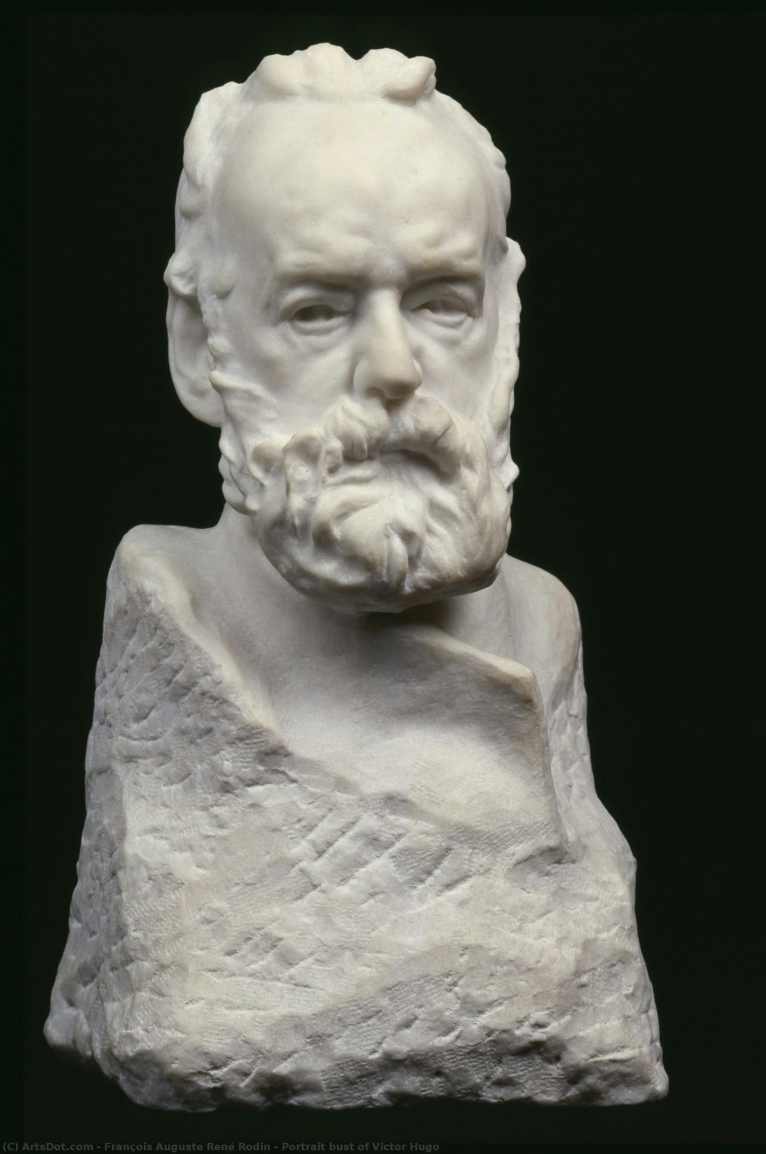 Portrait Bust Of Victor Hugo — Auguste Rodin