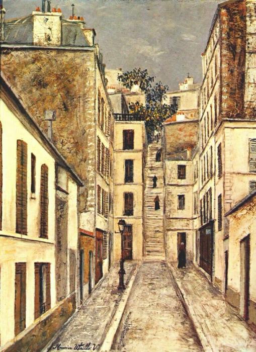The Passage (the Dead End) — Морис Утрилло