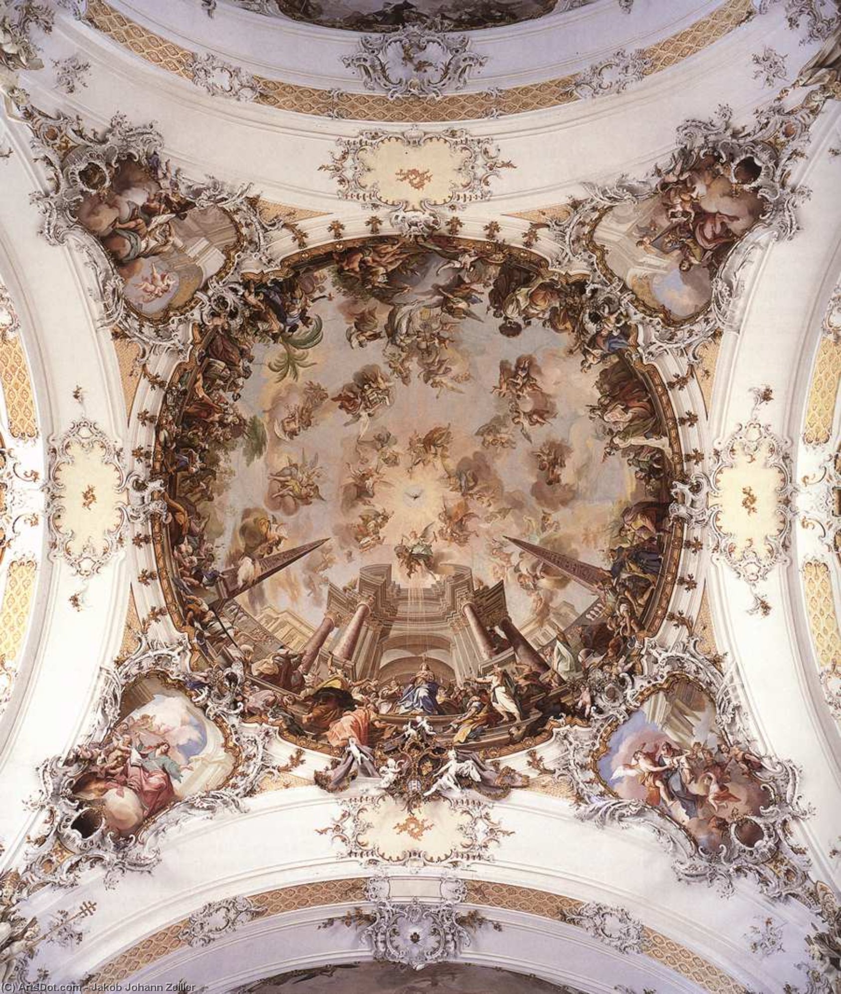 Ceiling Fresco — Jakob Johann Zeiller