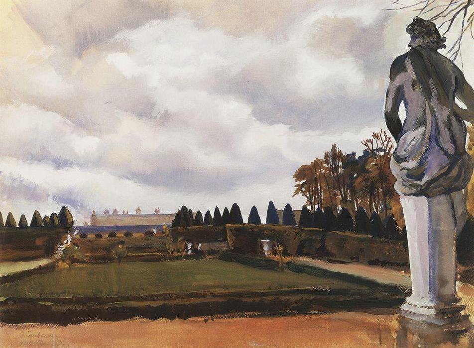 Versailles Park In Autumn — Zinaida Serebriakova