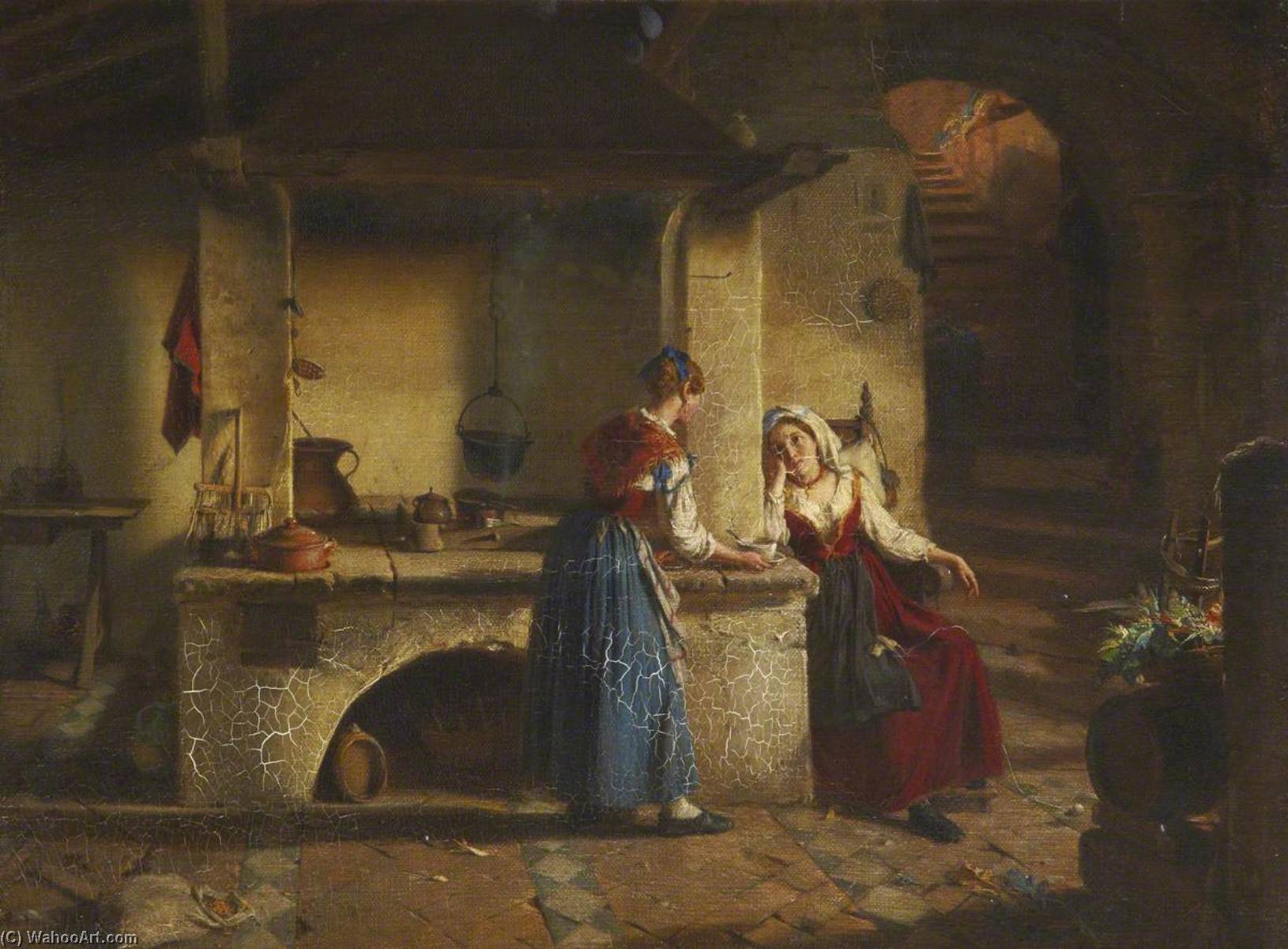 An Italian Kitchen — Томас Стюарт Смит