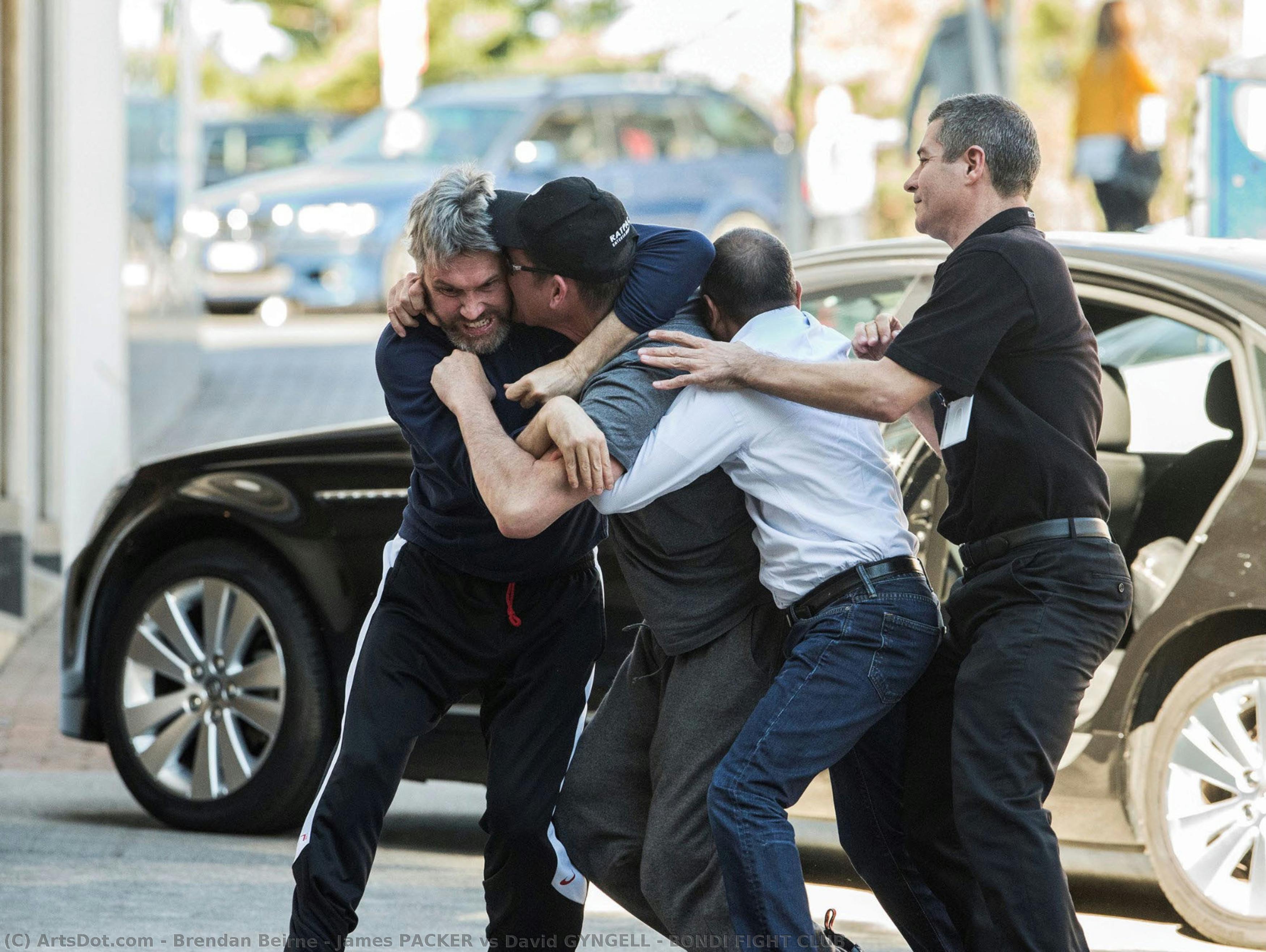 James Packer Vs David Gyngell - Bondi Fight Club — Brendan Beirne