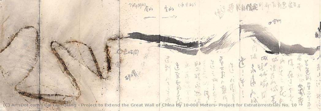Project To Extend The Great Wall Of China By 10,000 Meters: Project For Extraterrestrials No. 10 — Cai Guo-qiang