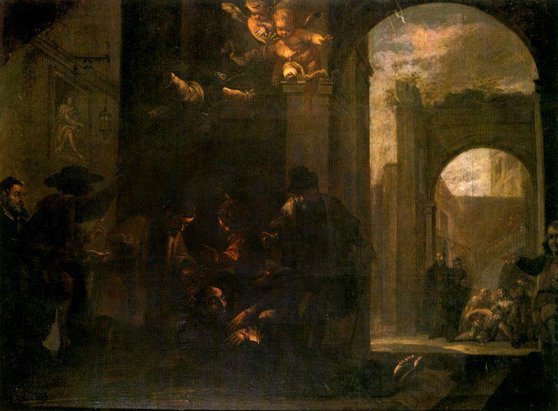 Trance De San Ignacio En El Hospital De Manresa — Juan De Valdés Leal
