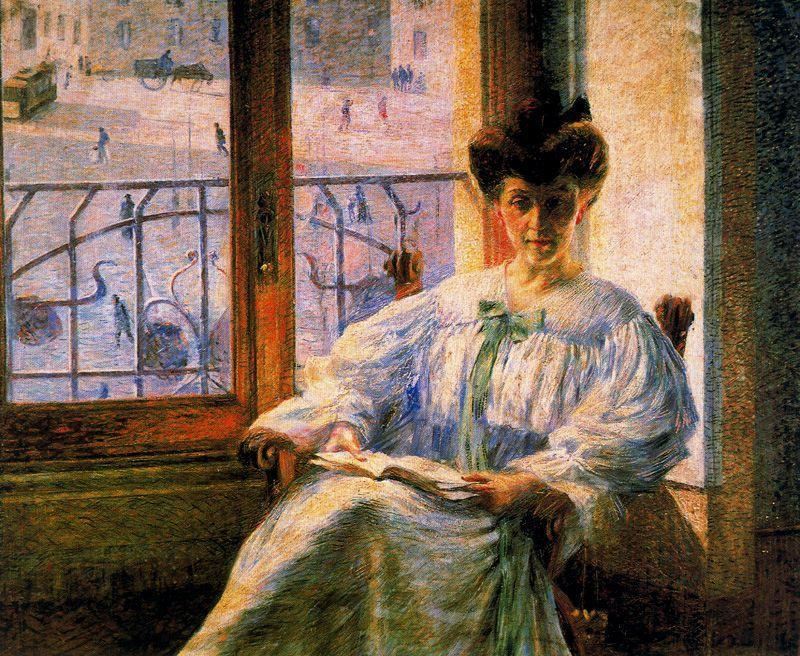 Signora Massimino — Umberto Boccioni