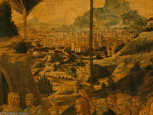 The Raising Of Lazarus — Benozzo Gozzoli